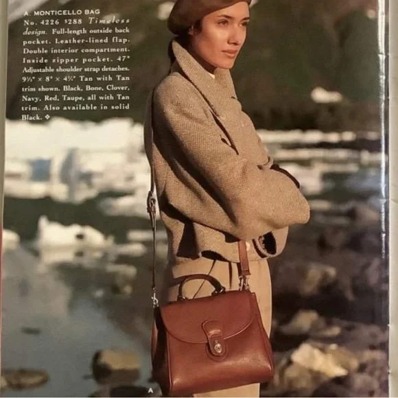 Vintage Coach Sheridan Monticello 4226 w/COA - Picture 9 of 12